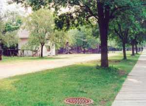 Prairie Village - alley